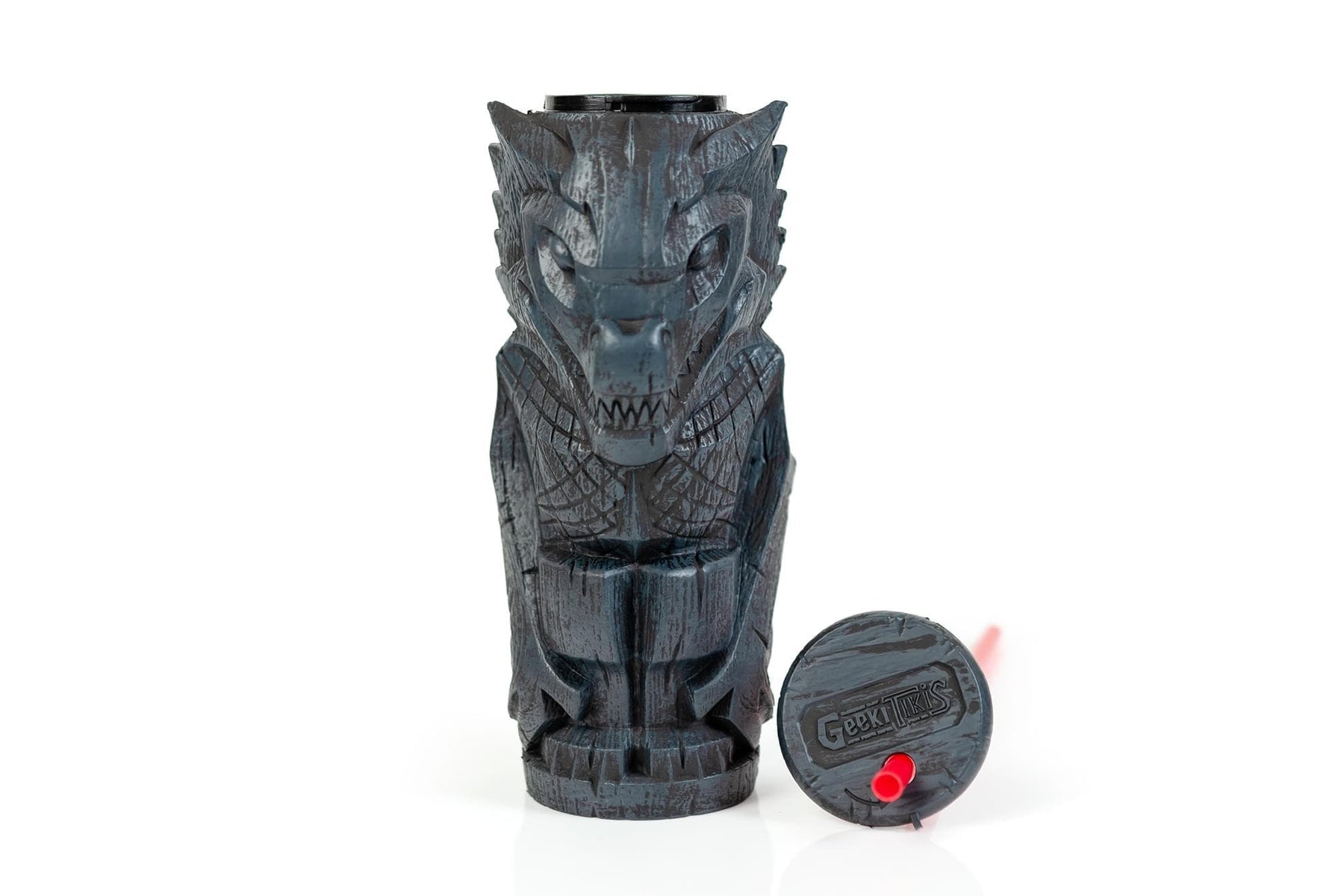Geeki Tikis Game Of Thrones Drogon Tumbler | Tiki Style Cup | Holds 23 Ounces