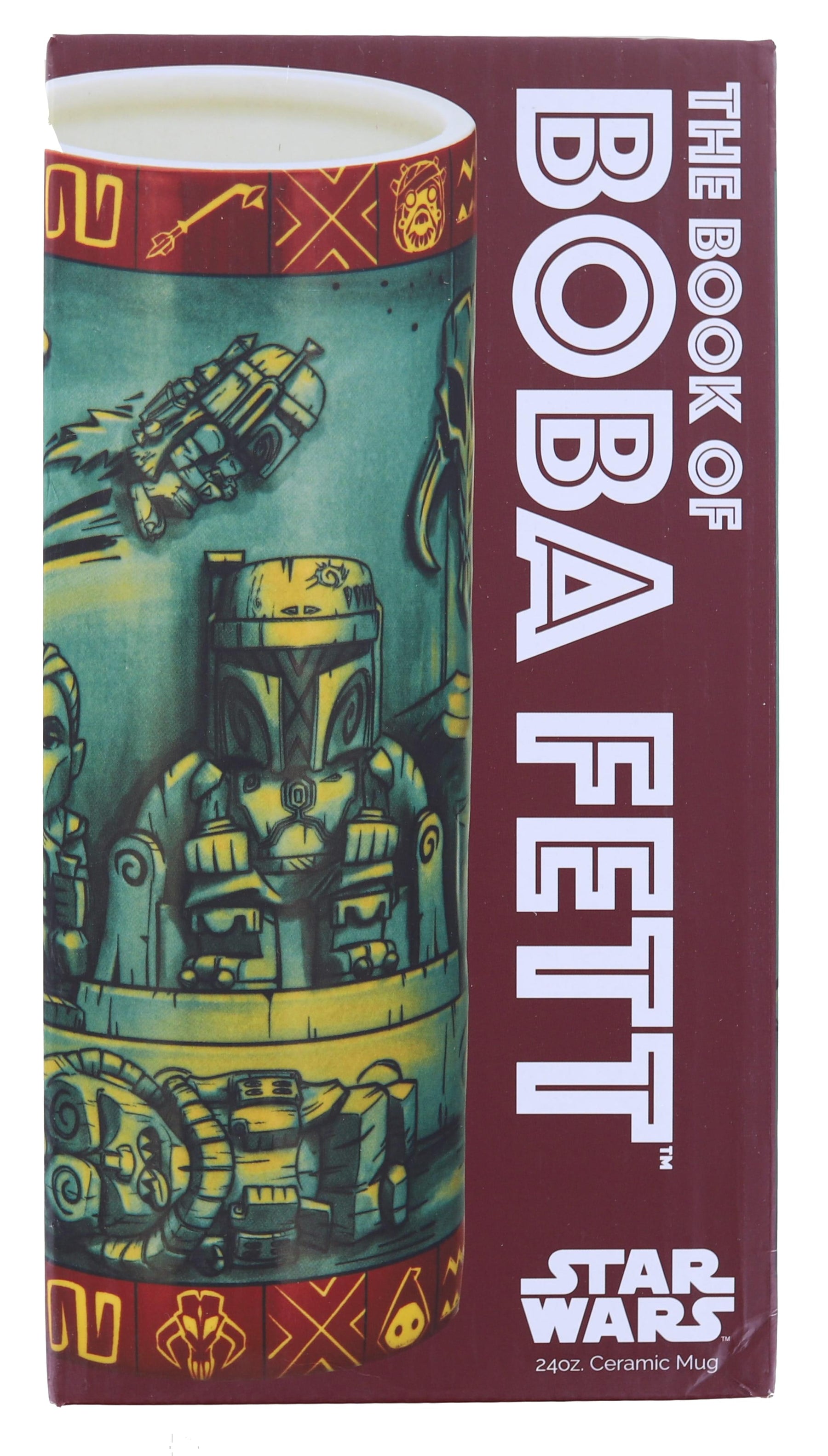 Geeki Tiki Star Wars The Book Of Boba Fett 24oz Ceramic Scenic Mug
