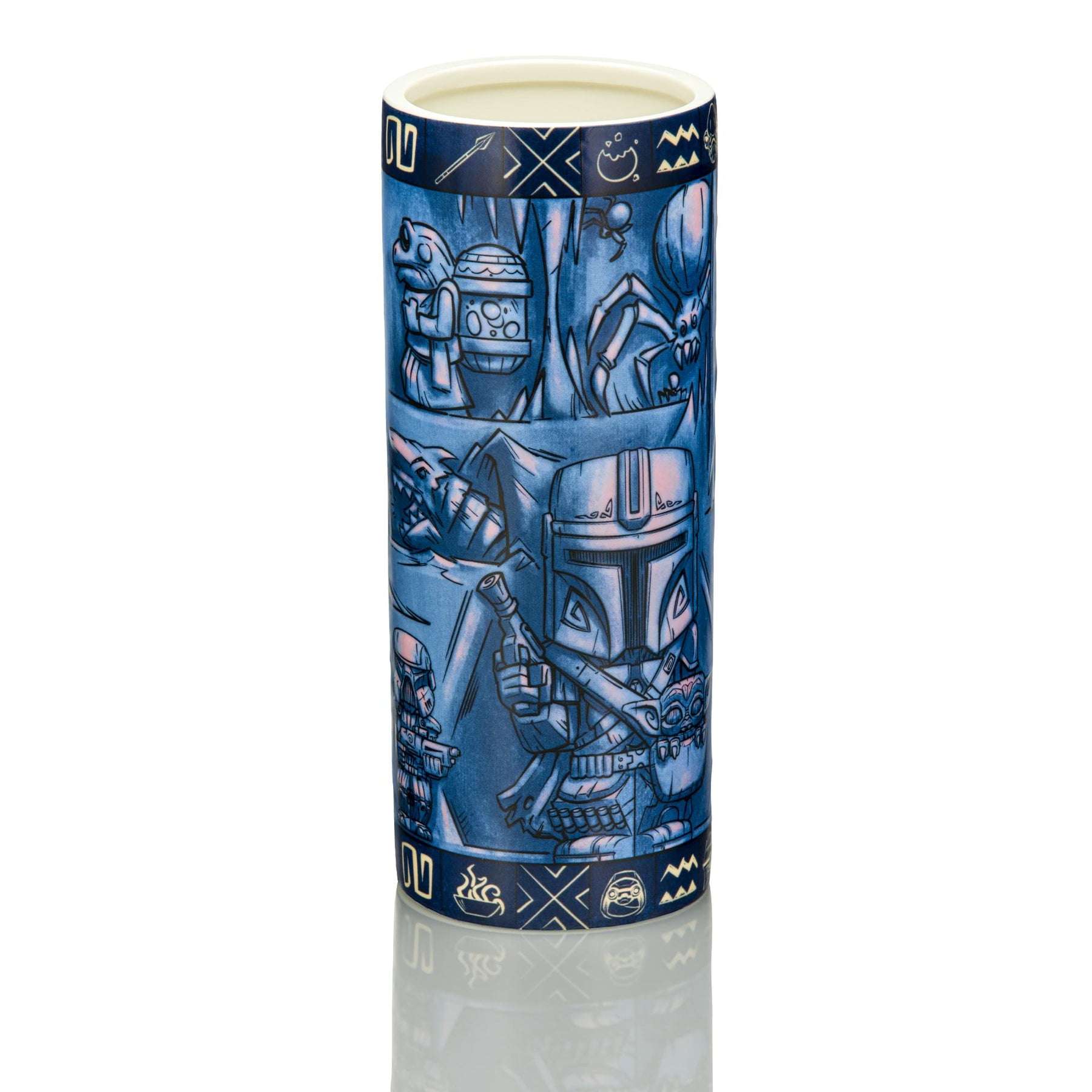 Geeki Tikis Star Wars: The Mandalorian Season 2 Scenic Ceramic Mug | 24 Ounces