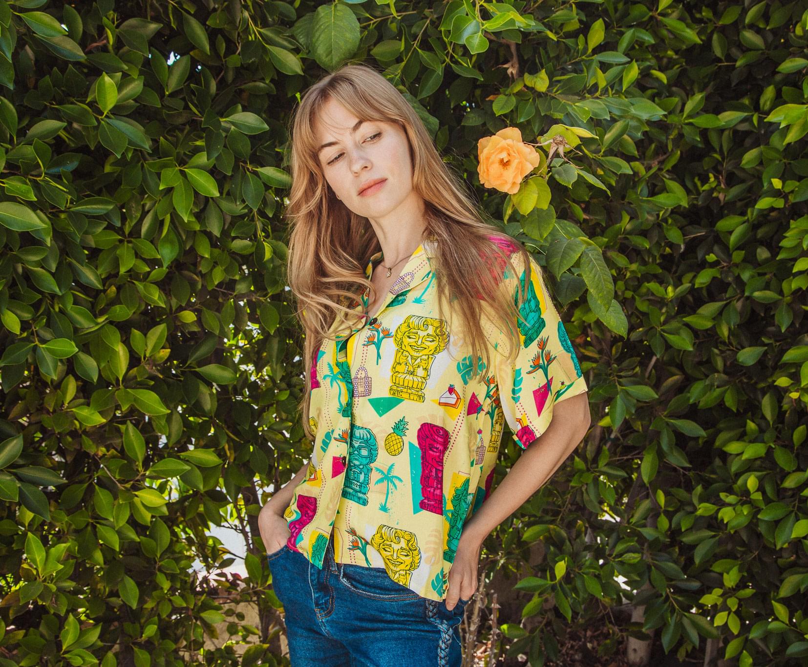 The Golden Girls Women's Aloha Shirt