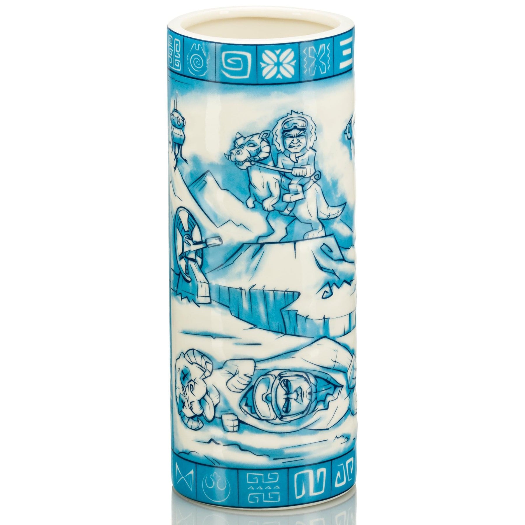 Geeki Tiki Star Wars Hoth Scenic 24 Ounce Ceramic Tiki Mug