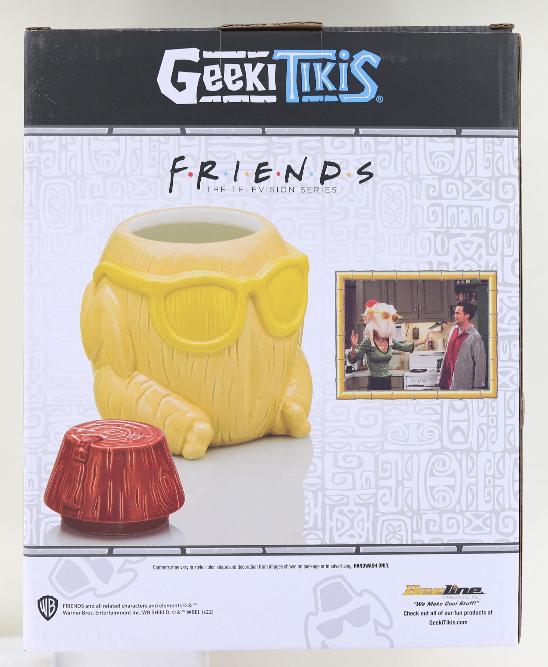 Geeki Tiki Friends Turkey With Fez 36oz Ceramic Mug
