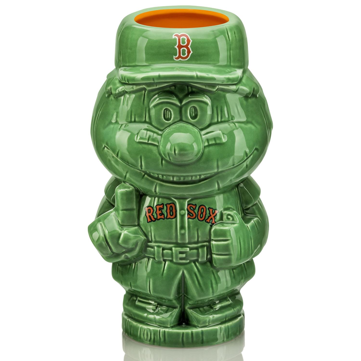 Geeki Tikis MLB Mascot Ceramic Mug | Boston Red Sox, Wally the Green Monster