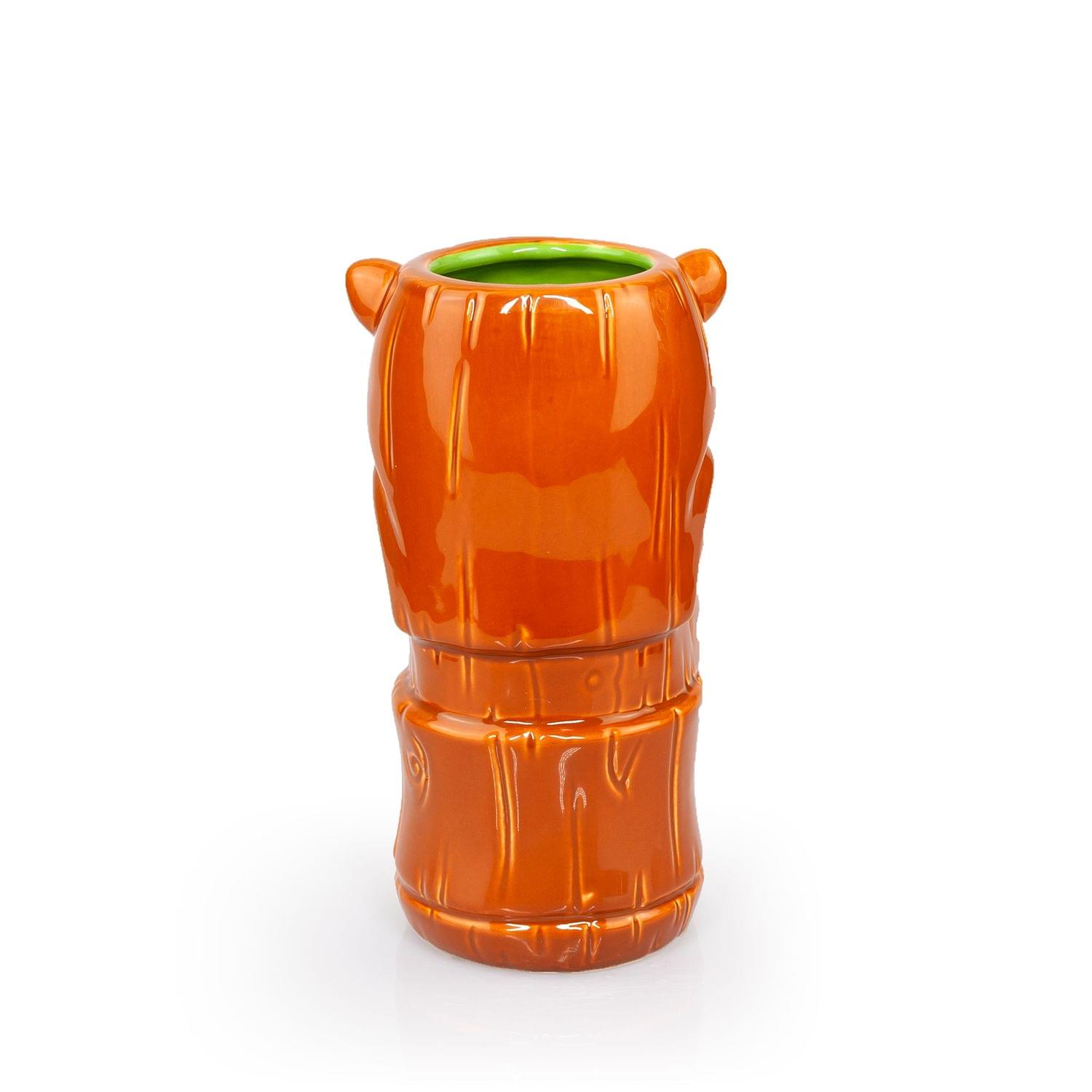 Geeki Tikis Star Wars Wicket Ewok Mug | Crafted Ceramic | Holds 14 Ounces