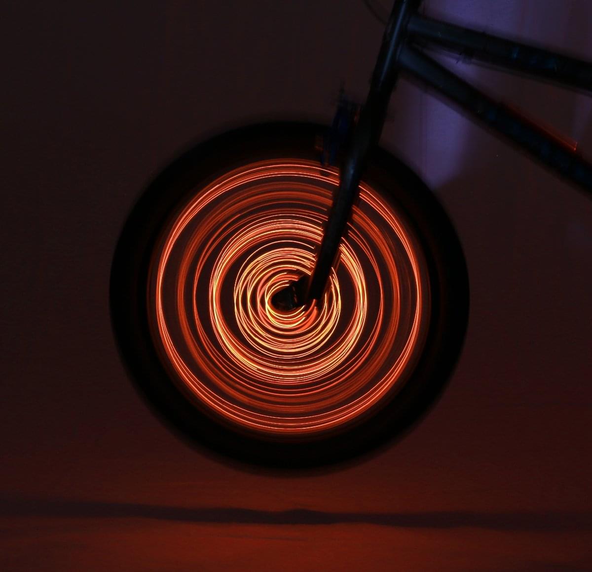 Spoke Brightz LED Bicycle Spoke Accessory, Orange