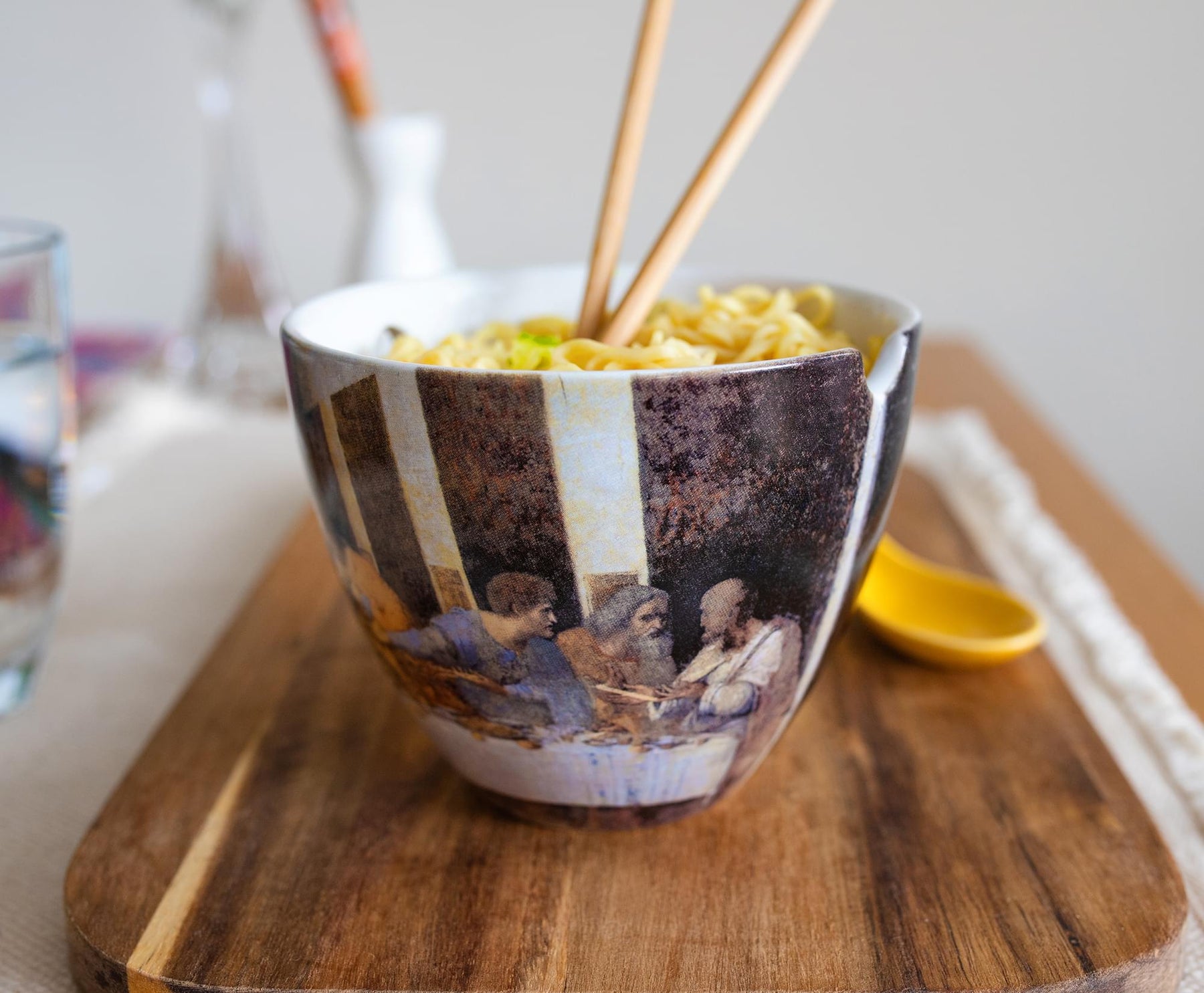 Bowl Bop Last Ramen Supper Japanese Dinner Set | 16-Ounce Ramen Bowl, Chopsticks