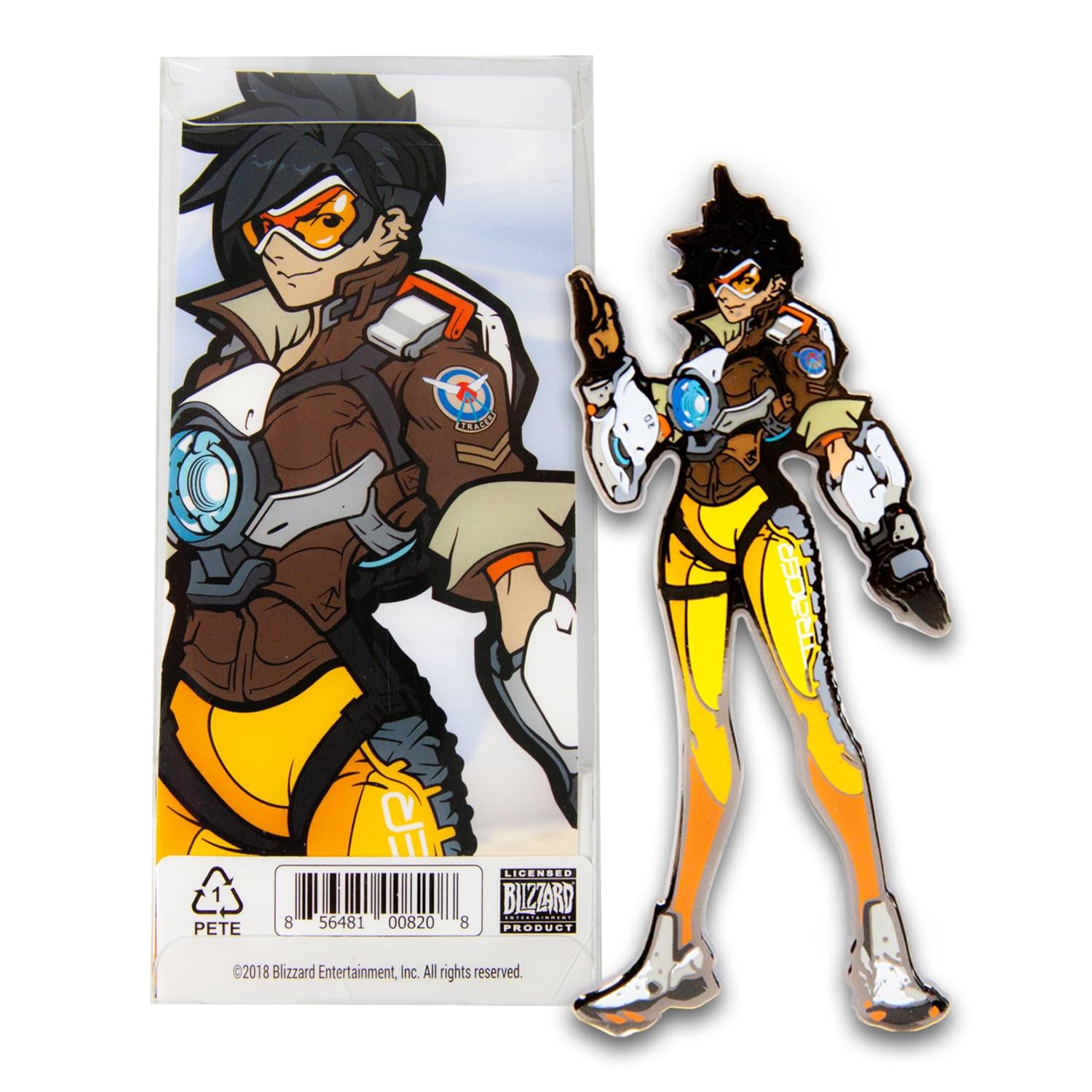 Overwatch Official Hero Pin Set | D. Va, Tracer, & Soldier 76 Pins | Set of 3