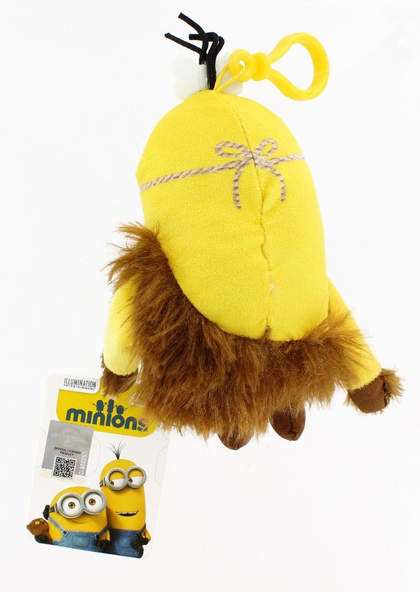 Minion Movie Jungle Minion (2 Eyes) Clip-On 5" Plush