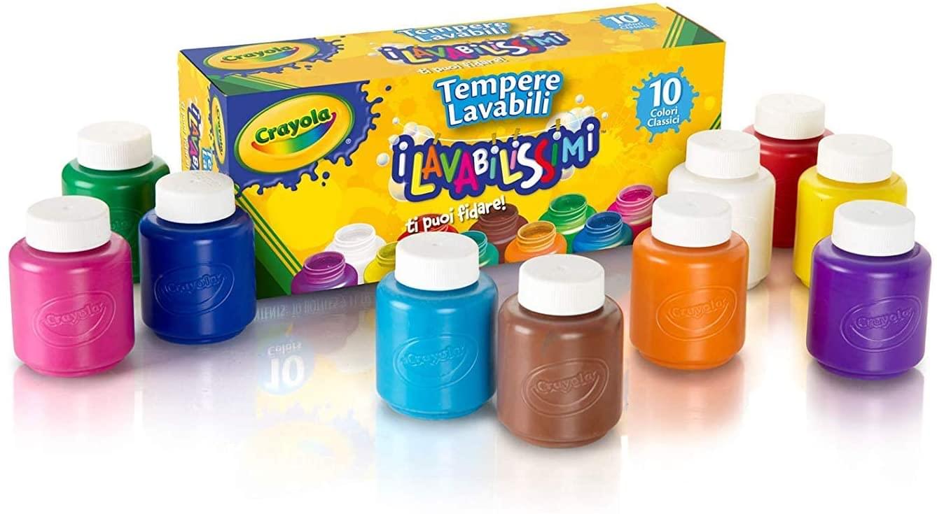 Crayola Washable Kids Paint Set 10 Colors Free Shipping