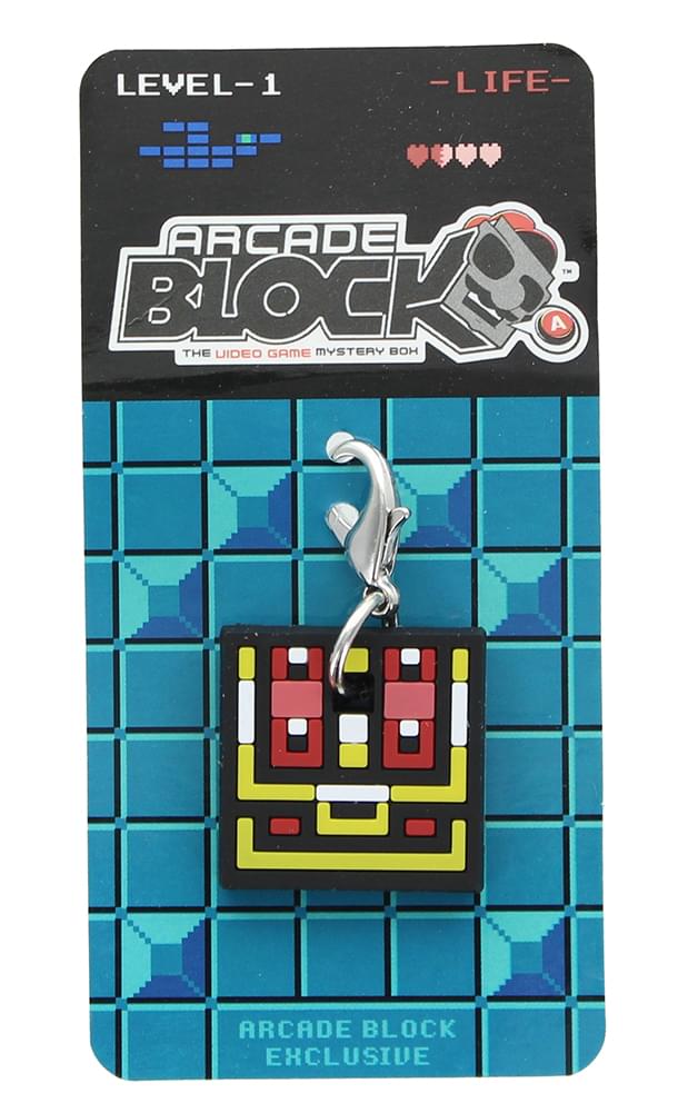 8-Bit Treasure Chest Zipper Pull (Arcade Block Exclusive)