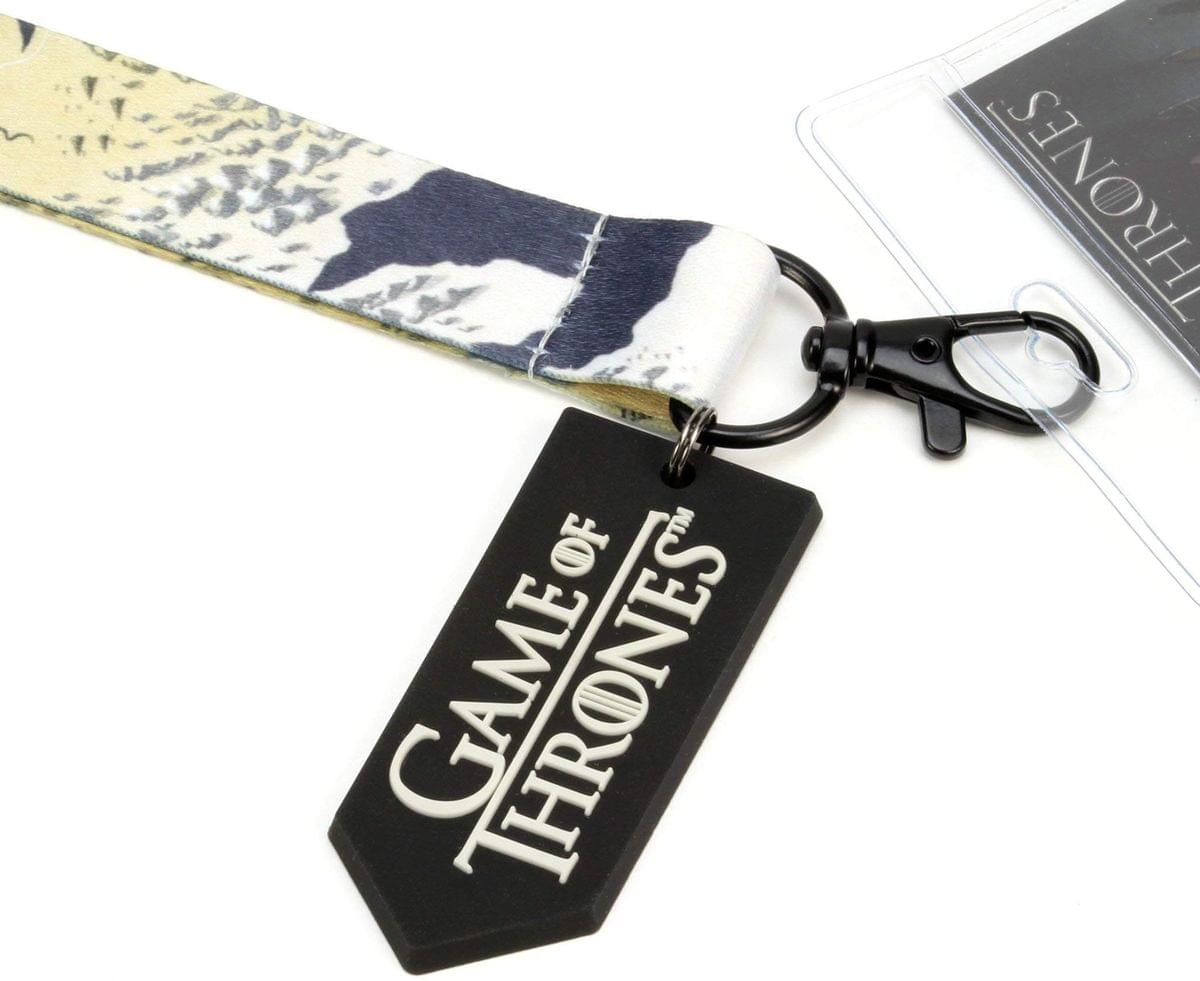 Game of Thrones Iron Throne Lanyard w/ PVC Charm