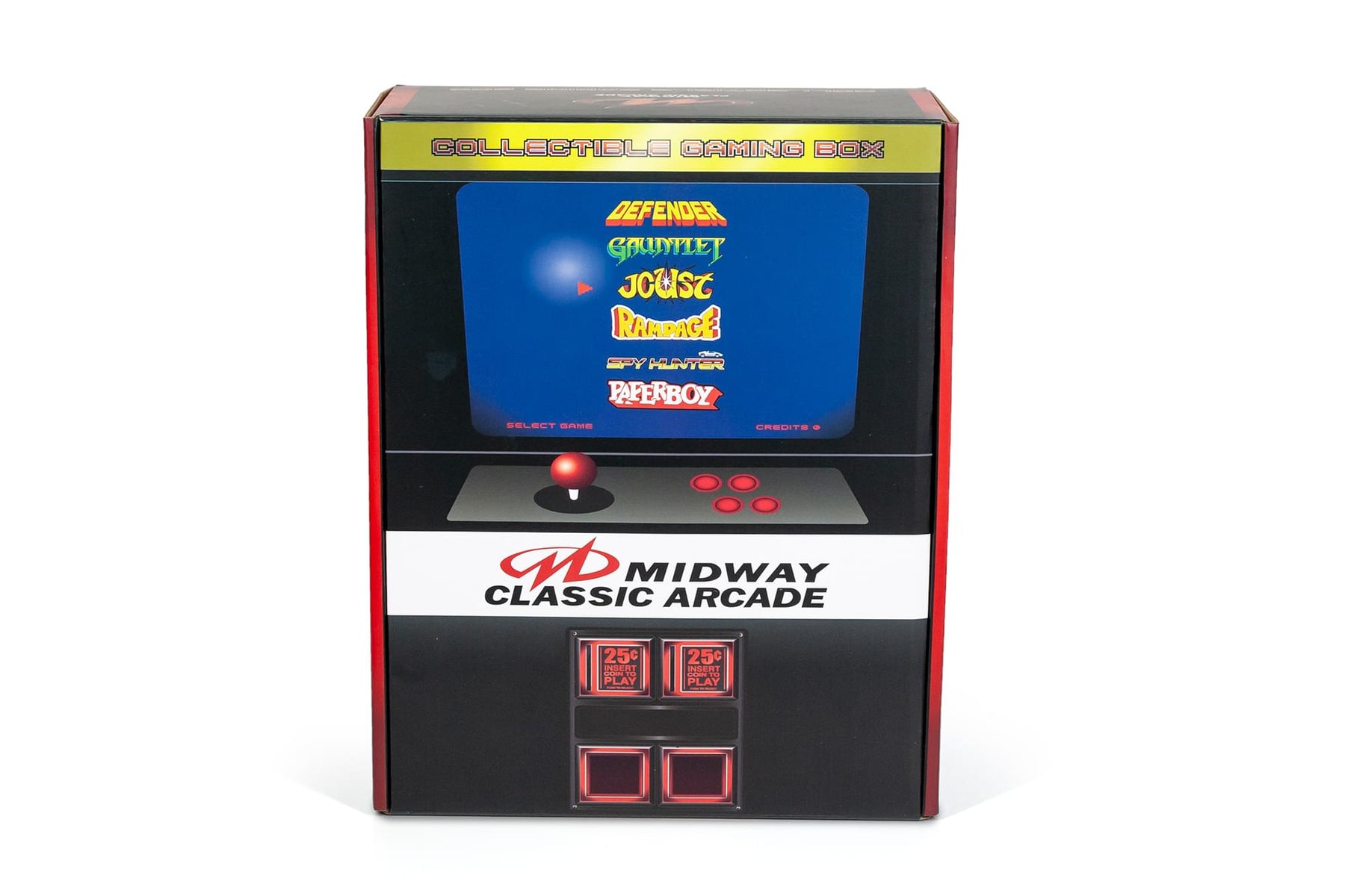 Midway Classic Retro Arcade Gaming Loot Box | Includes 7 Unique Collectibles