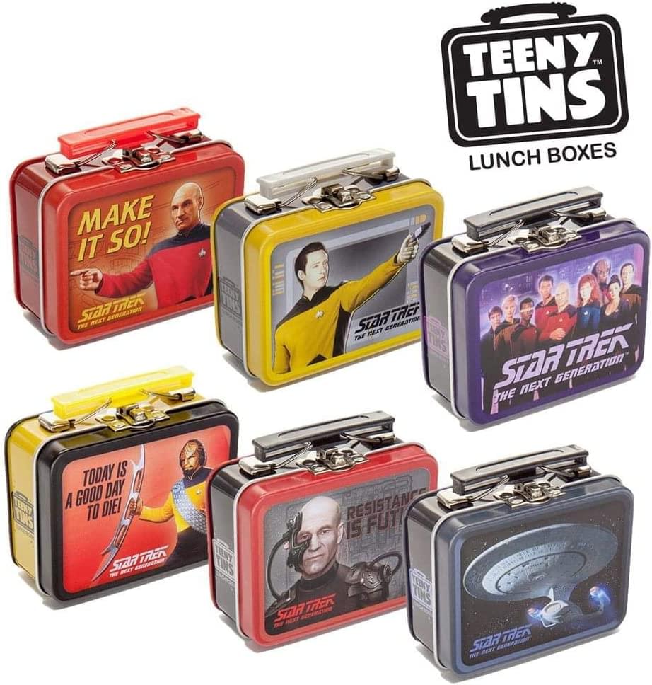 Star Trek The Next Generation Teeny Tin Lunch Box, 1 Random Design