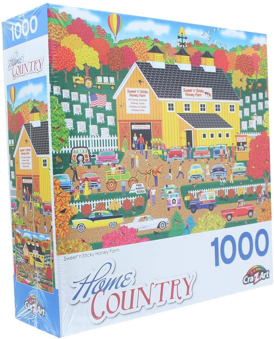 Sweet N Sticky Honey Farm 1000 Piece Jigsaw Puzzle