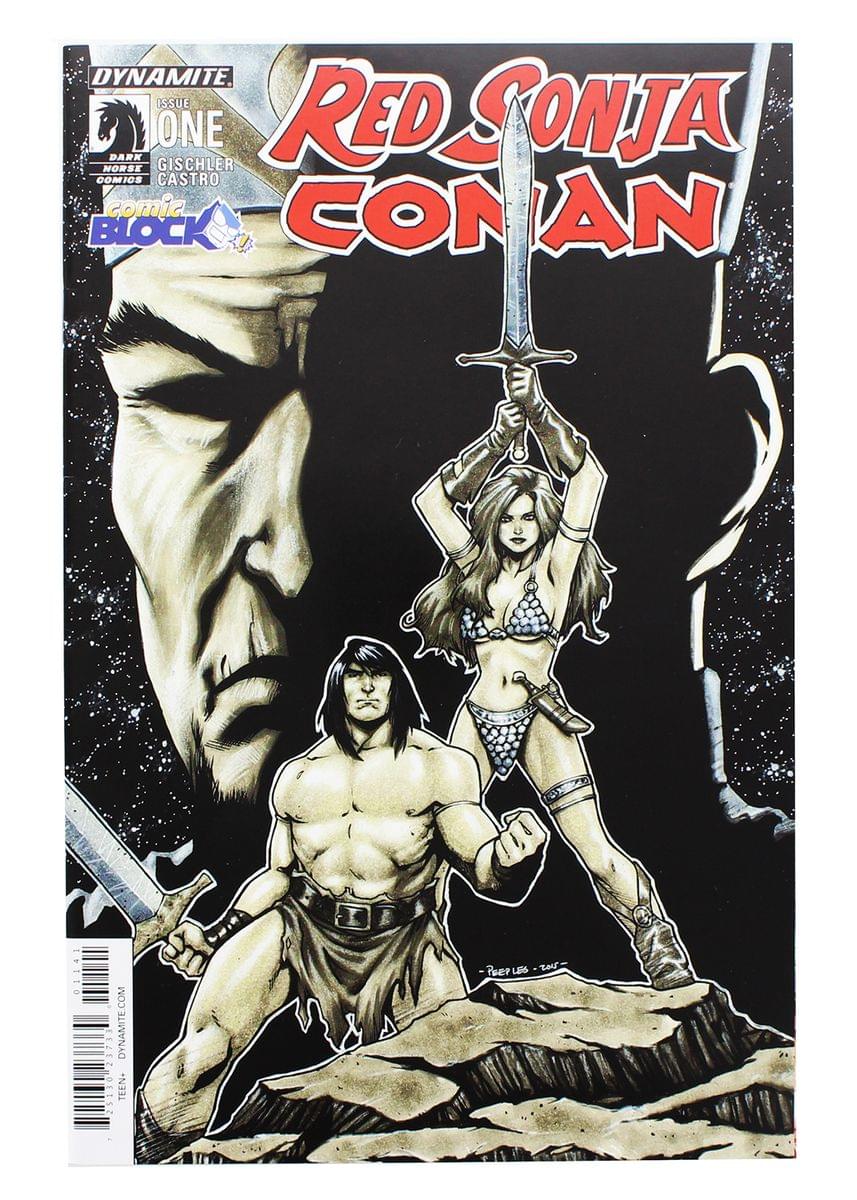 screech Vejrudsigt ærme Red Sonja Conan #1 (Comic Block Exclusive Cover) | Free Shipping