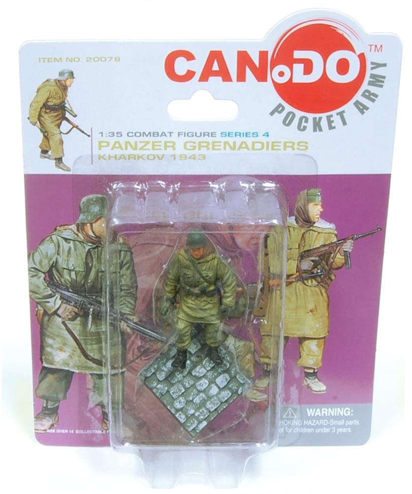 1:35 Combat Figure Series 4 Panzer Grenadiers Kharkov 1943 Set Of 4