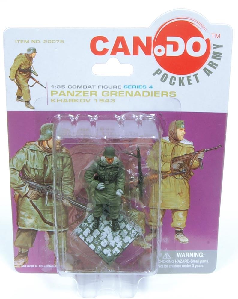 1:35 Combat Figure Series 4 Panzer Grenadiers Kharkov 1943 Set Of 4