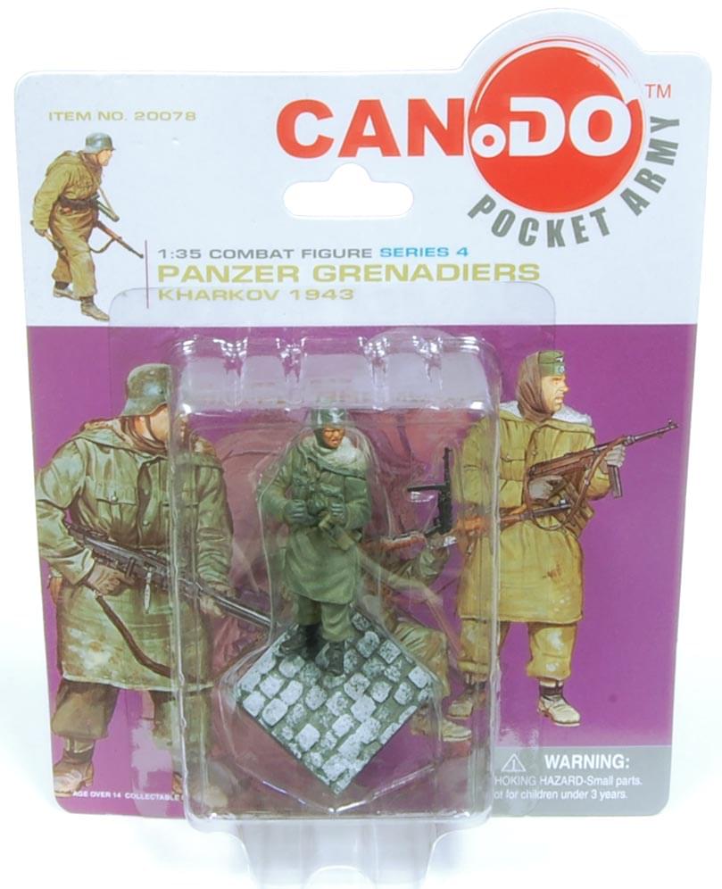 1:35 Combat Figure Series 4 Panzer Grenadiers Kharkov 1943 Set Of 4