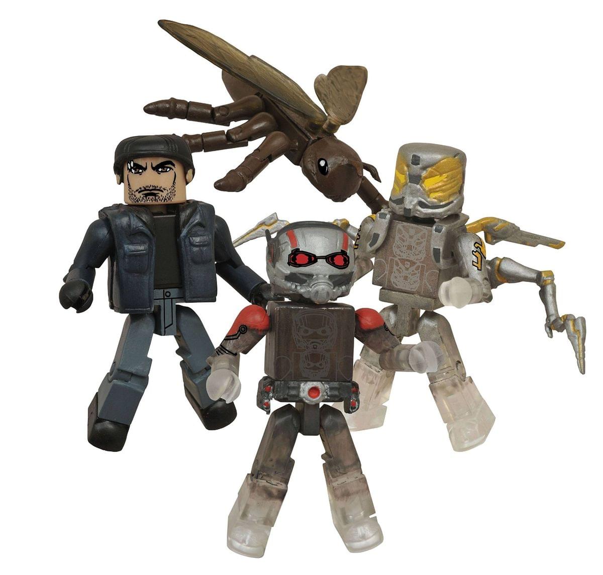 Marvel Minimates Ant-Man Box Set SDCC 2015 EX Free Shipping