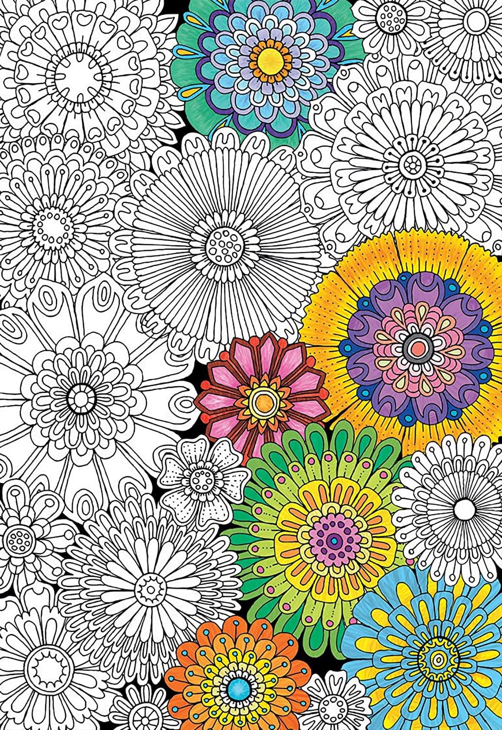 Doodle Art 300 Piece Coloring Jigsaw Puzzle