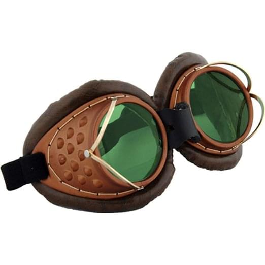 steampunk aviator goggles Elope Machinist Goggles