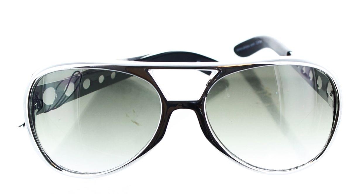 Elvis Silver Rock and Roll Glasses Elvis Silver Rock and Roll Glasses