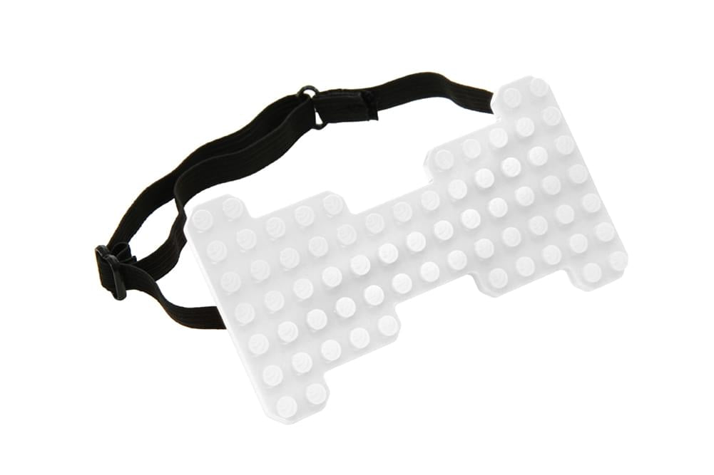 Bricky Blocks Kid and Adult White Costume Bow Tie