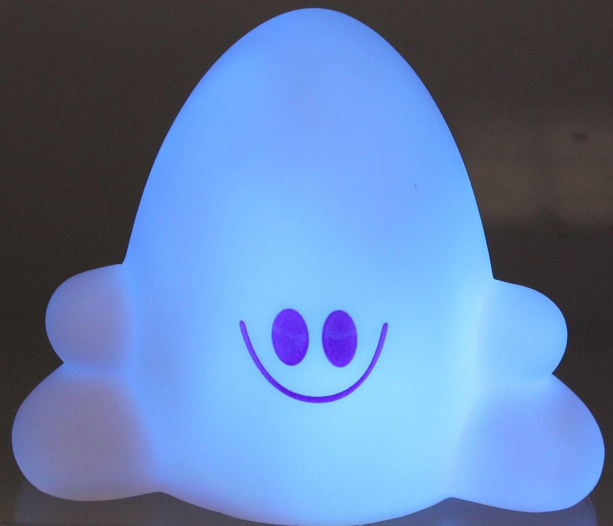 EMCE Toys Light-Up 3" Purple Ghost Figure