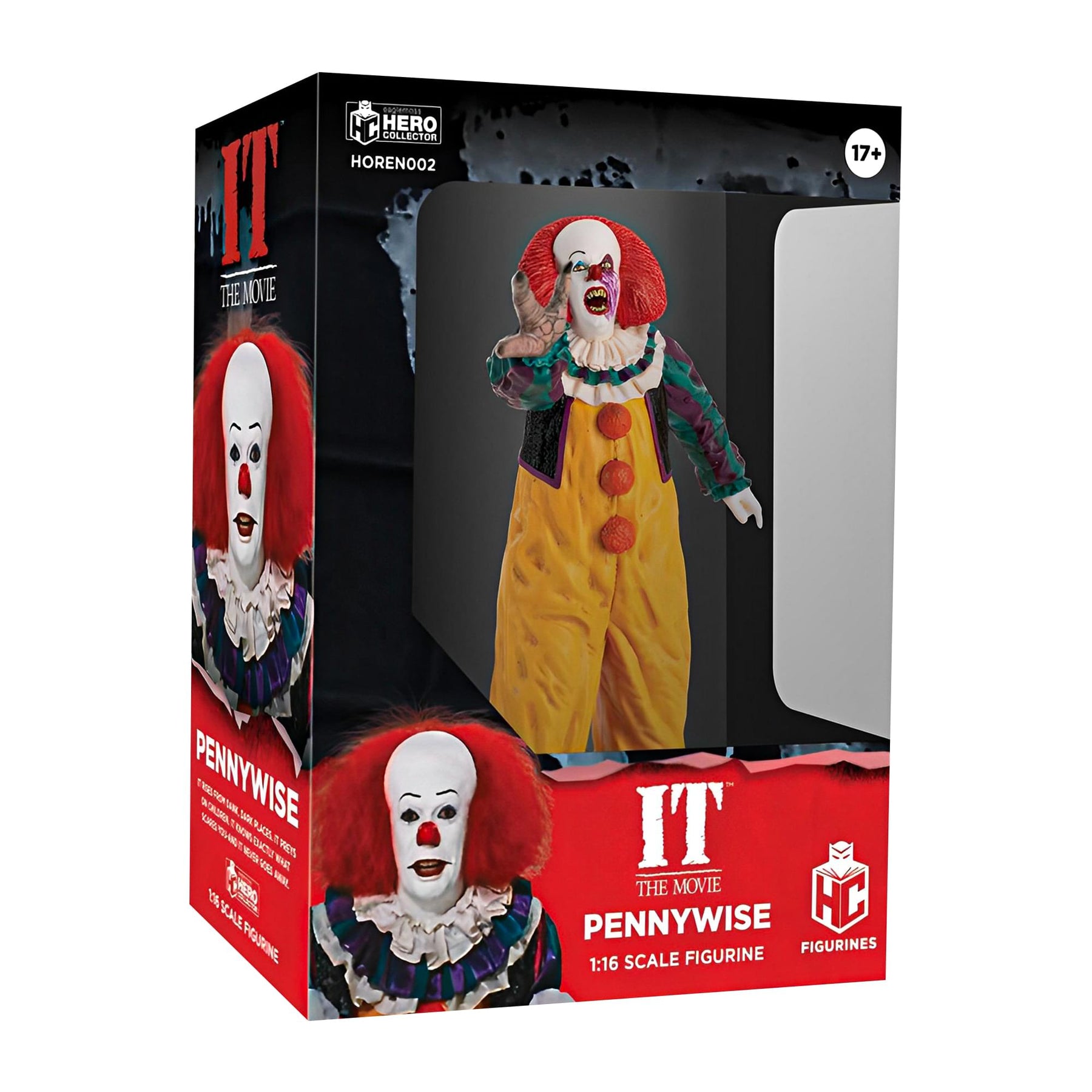 Eaglemoss IT Pennywise (1990) 1:16 Scale Horror Figure