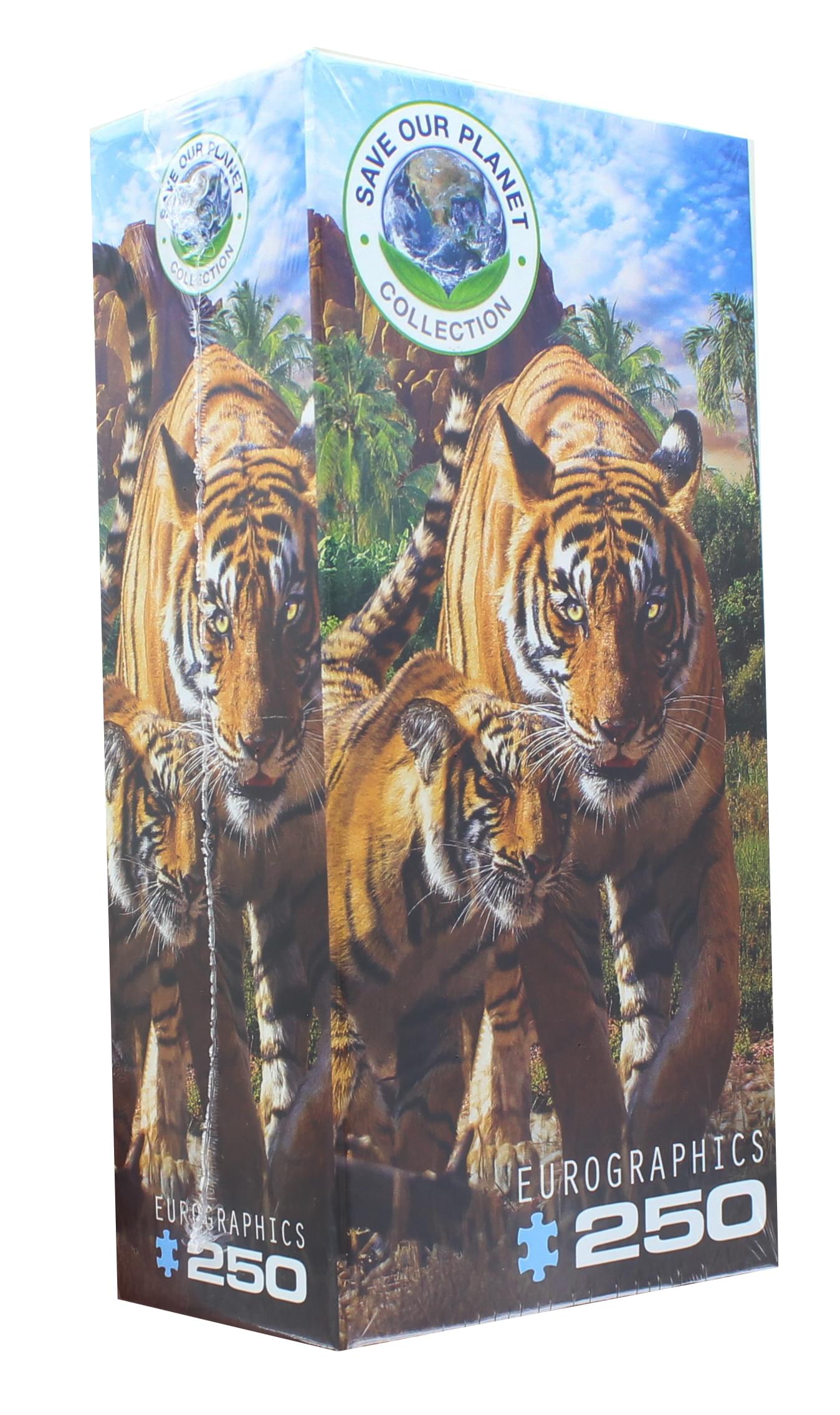 Tigers 250 Piece Jigsaw Puzzle