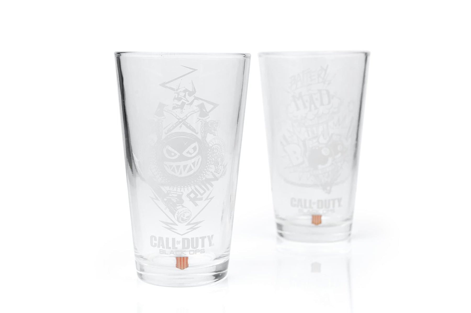 Premium Call of Duty Black Ops 4 Specialists 17oz Drinking Glasses | Set of 2