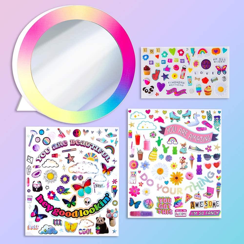 Fashion Angels Sticker Collage Mirror Design Set