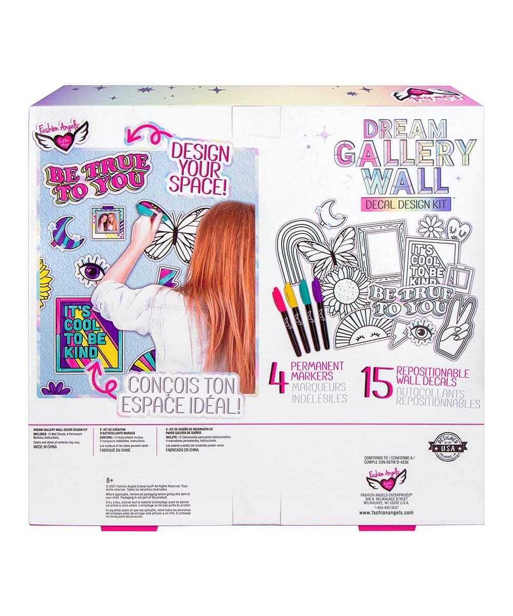 Fashion Angels Dream Gallery Wall Decal Design Kit