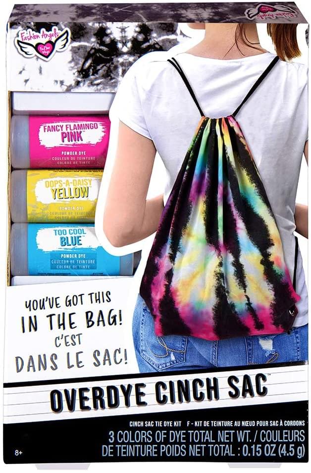 Fashion Angels Overdye Cinch Sak DIY Tie Dye Kit