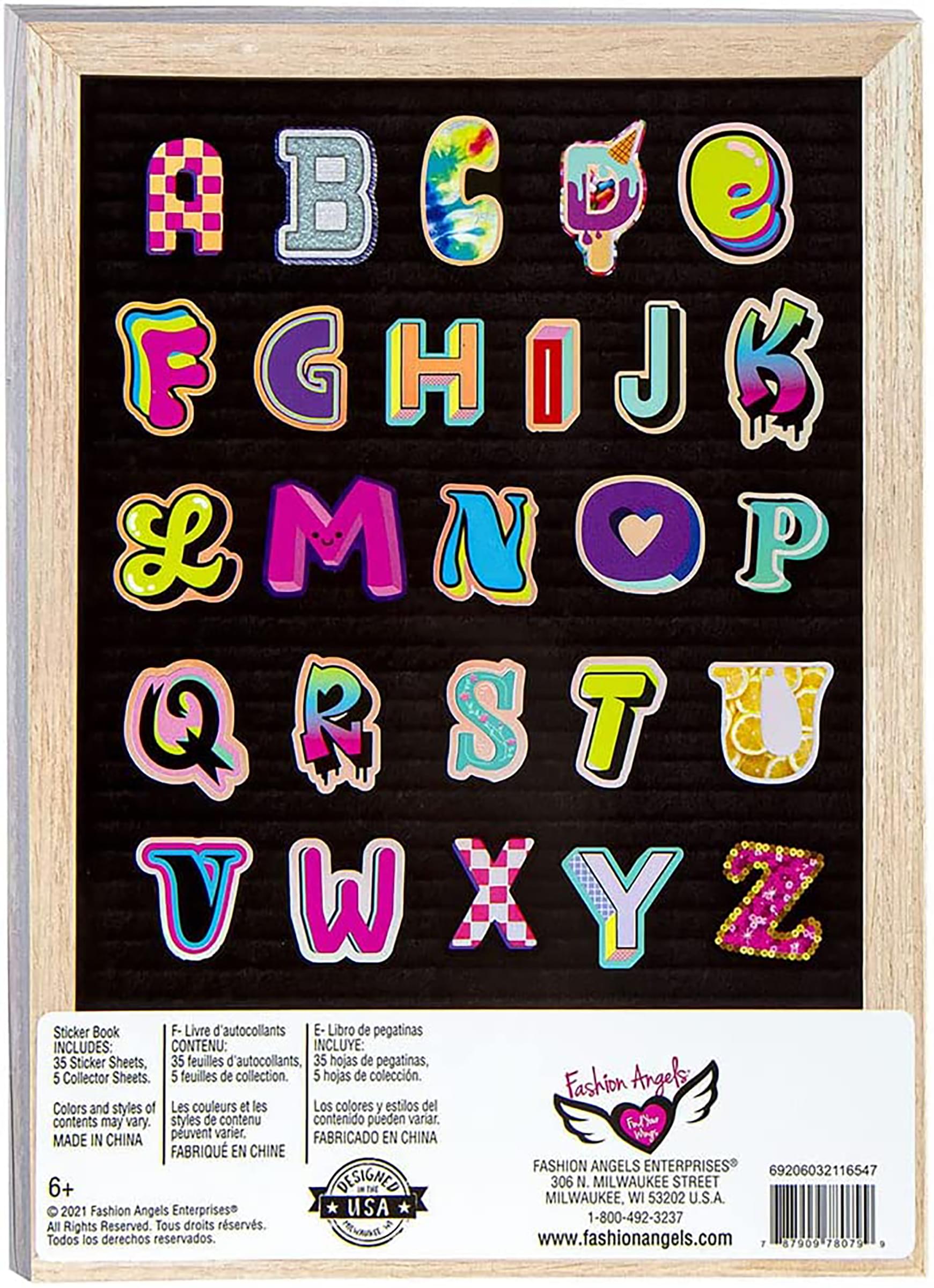 Fashion Angels 1500+ Alphabet Sticker Book