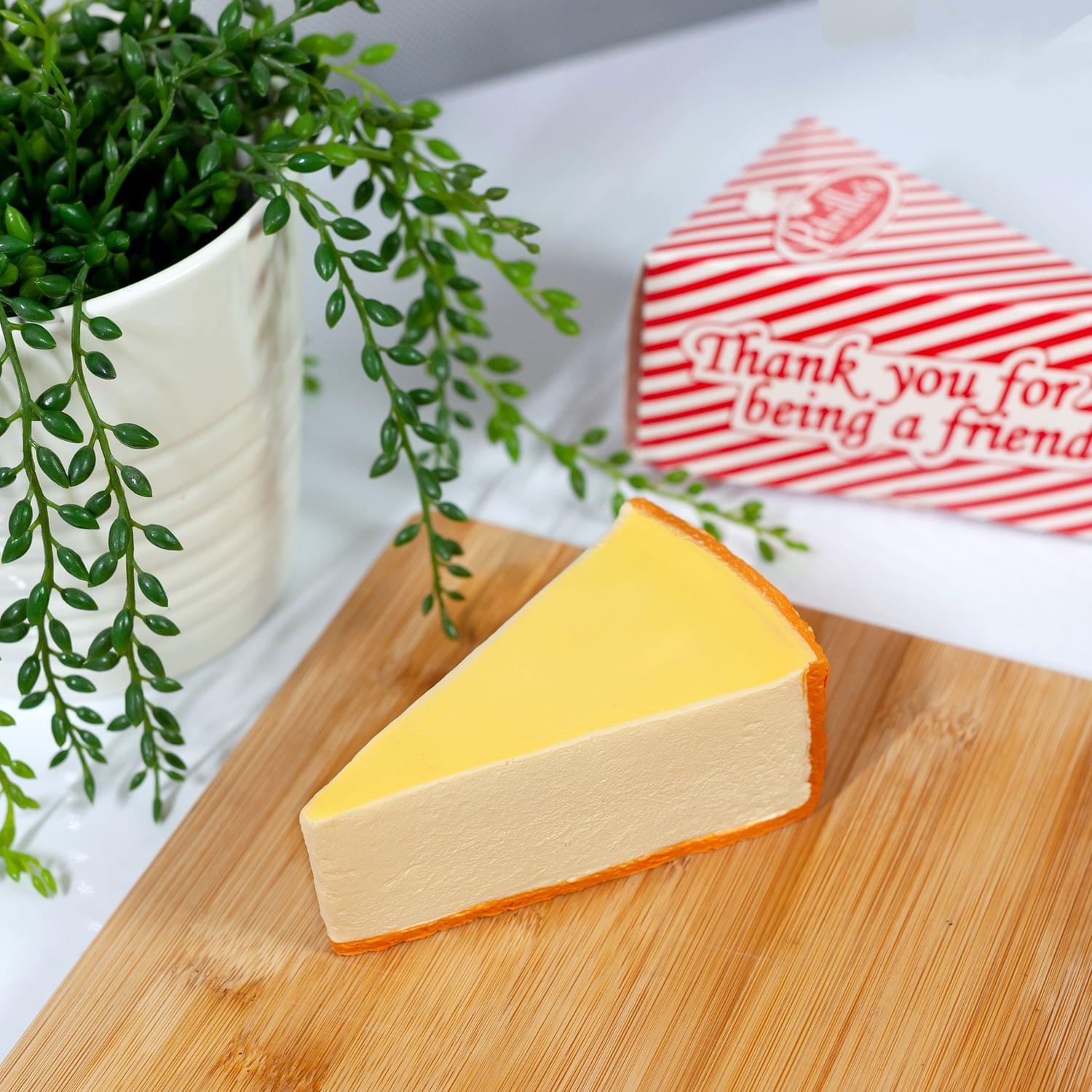 Thank You for Being a Friend Foam Toy | Cheesecake design | Squishy Scented