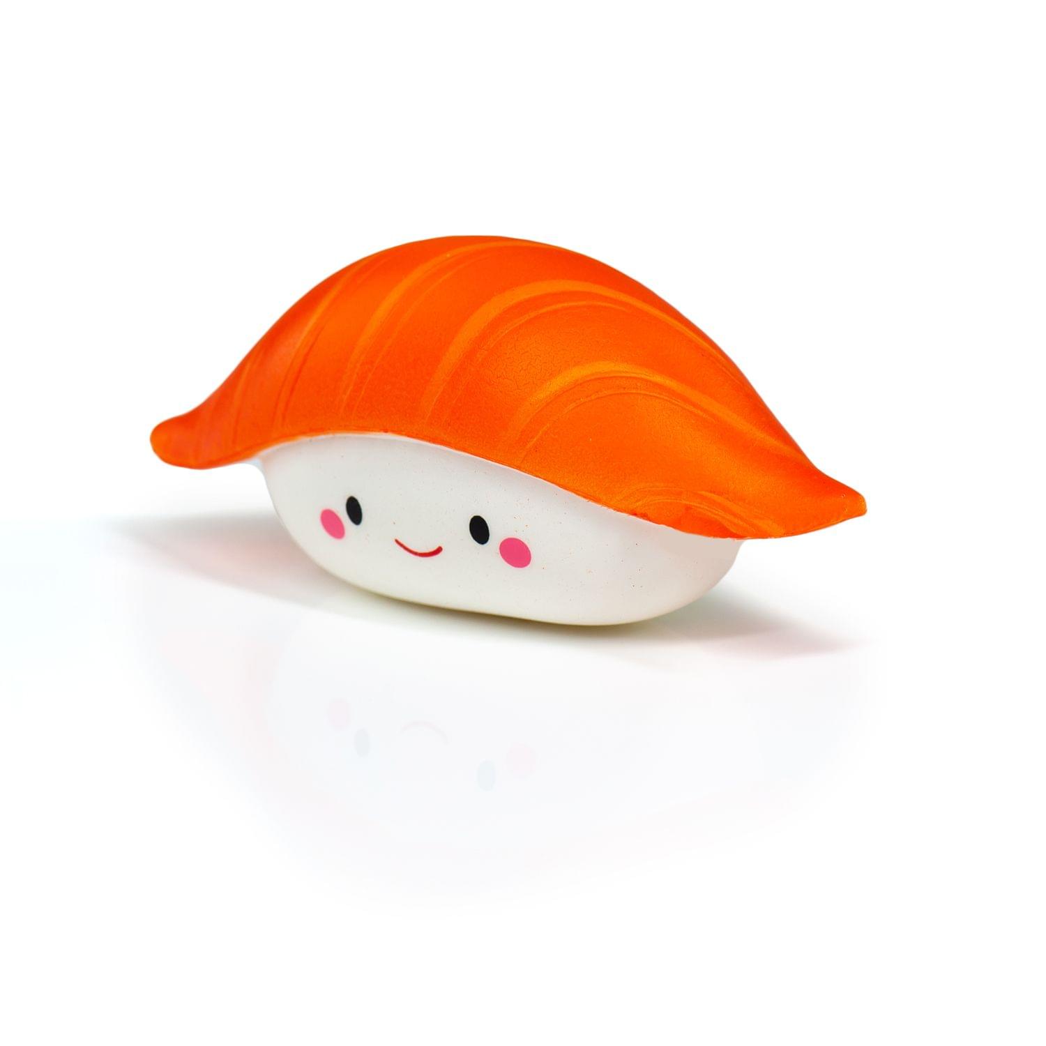 Smiling Salmon Nigiri Sushi Scented Squishy Foam Toy | Japanese Anime Collection