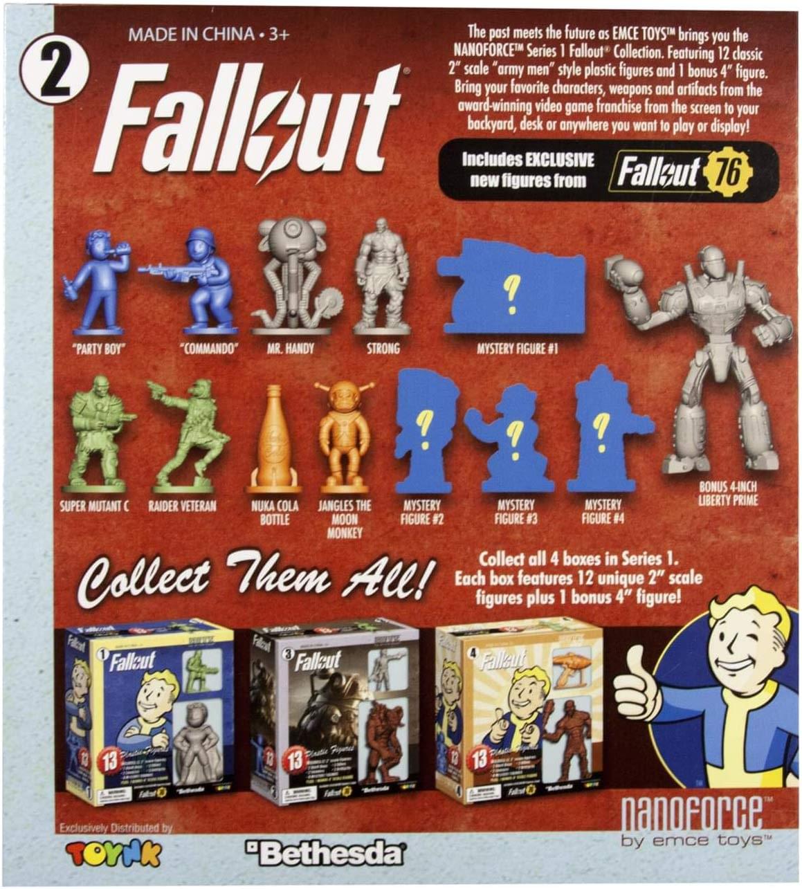 Fallout Nanoforce Series 1 Army Builder Figure Collection - Boxed Volume 2