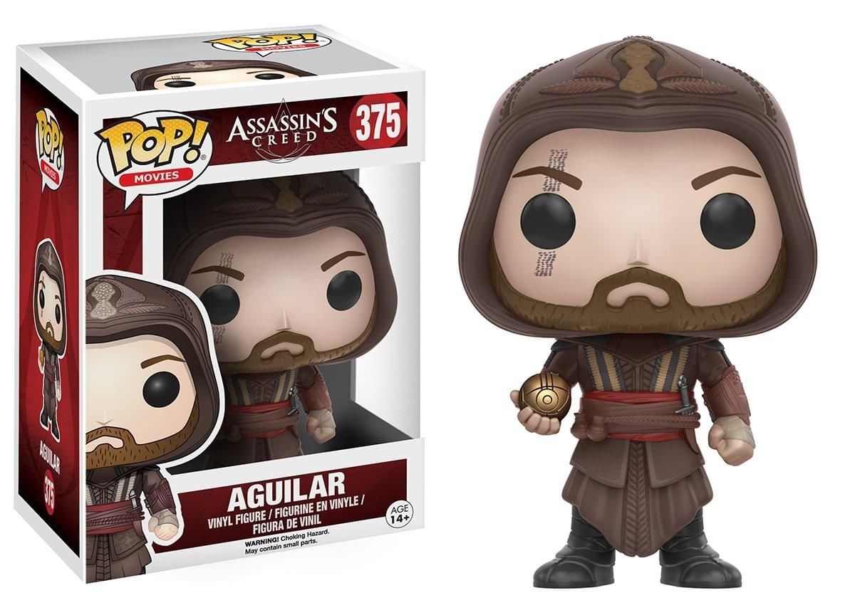 Assassin's Creed Movie POP Vinyl Figure Set: Callum Lynch, Aguilar, Ojeda, Maria