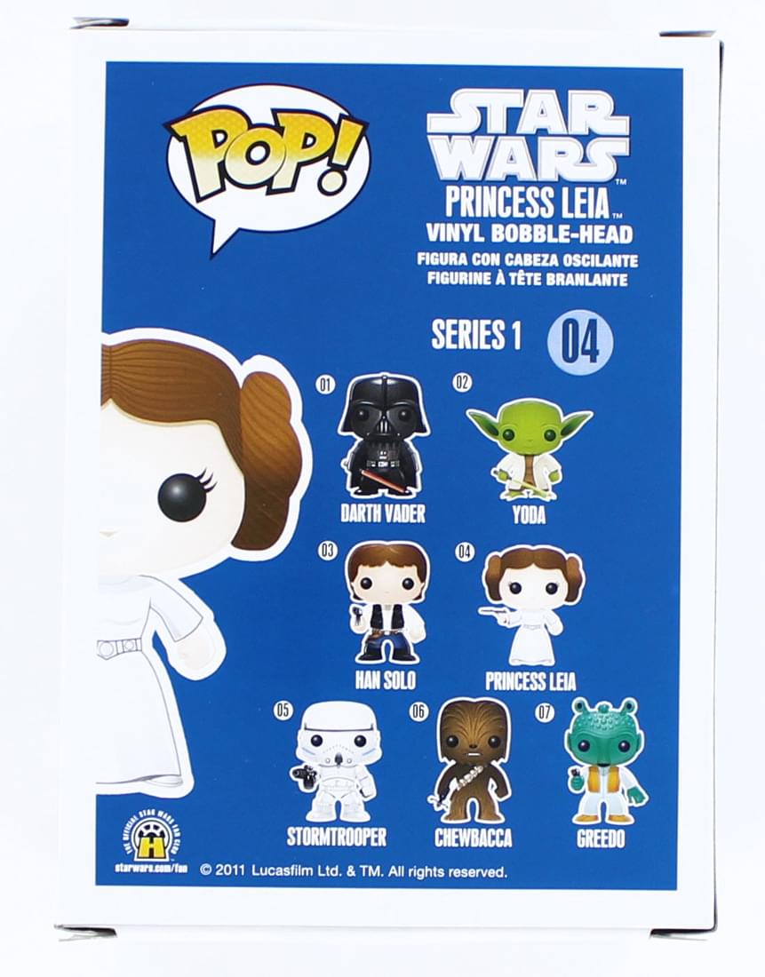 Star Wars Funko POP Bobble Head Princess Leia