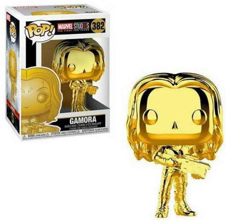 Marvel Studios 10 Funko POP Vinyl Figure | Gold Chrome Gamora