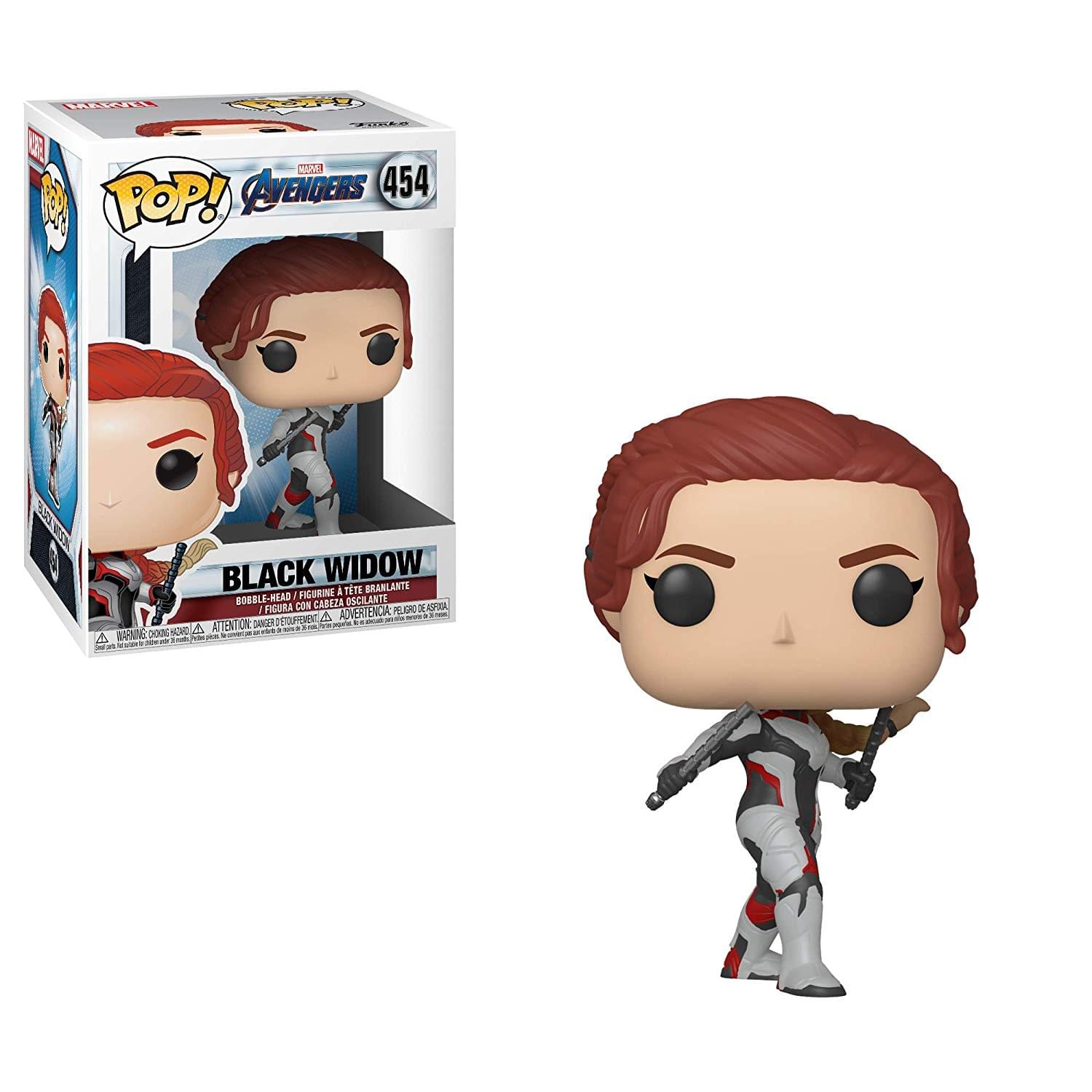 Marvel Avengers Endgame Funko POP Vinyl Figure Black Widow Free Sh