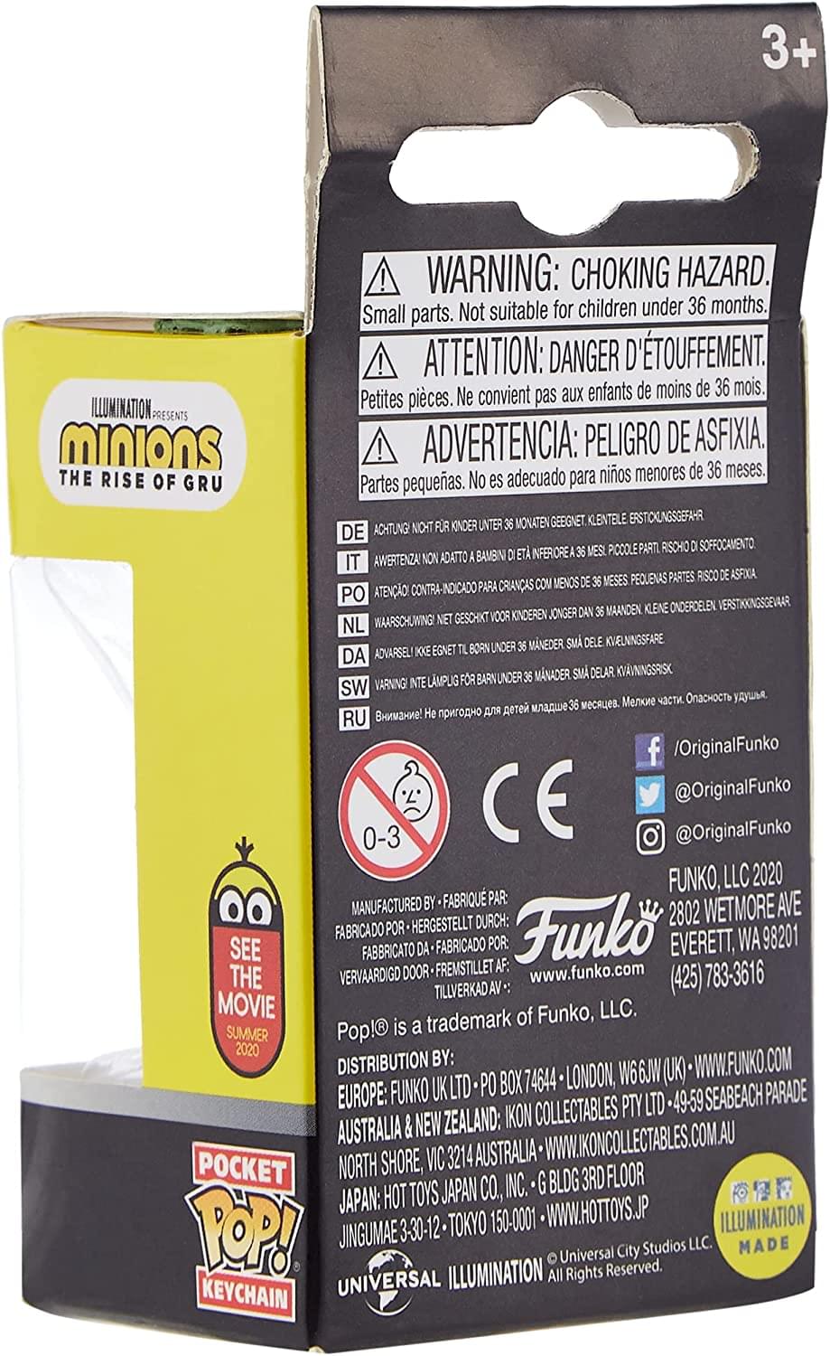 Minions 2 Funko POP Keychain | Kung Fu Kevin