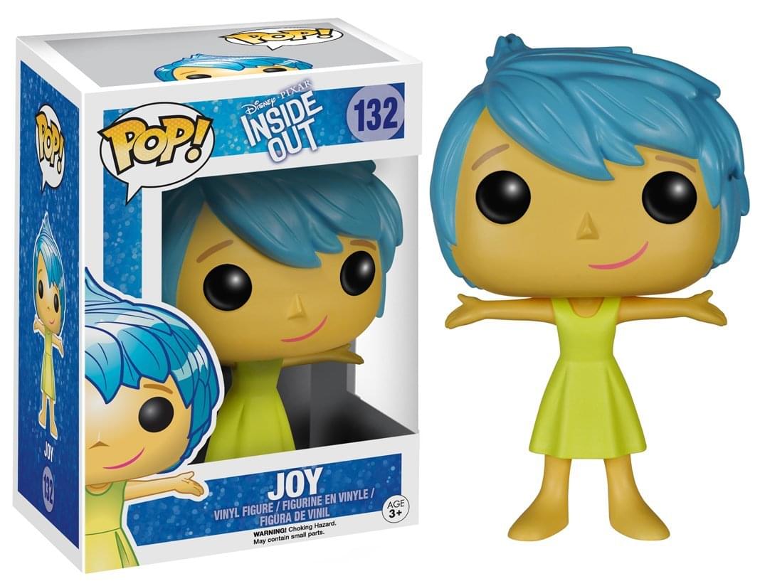 Disney/Pixar Inside Out Funko POP Figure Joy Free Shipping