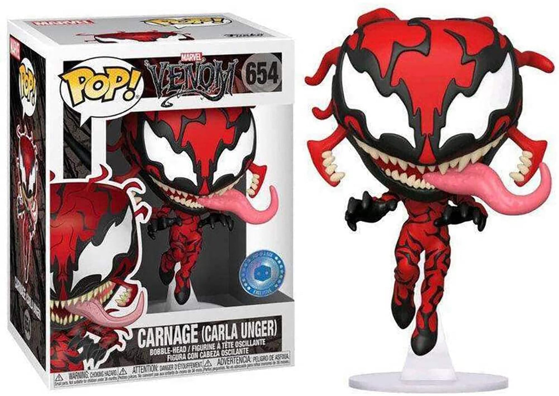 Marvel Funko POP Vinyl Figure | Carnage (Carla Unger)