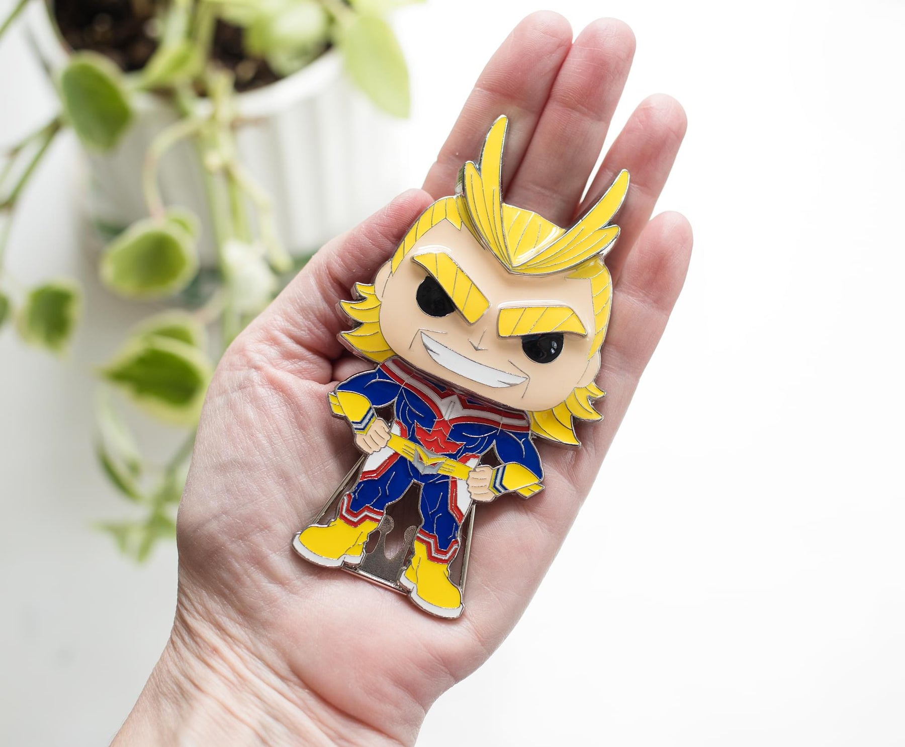 My Hero Academia 3-Inch Funko POP Pin | All Might