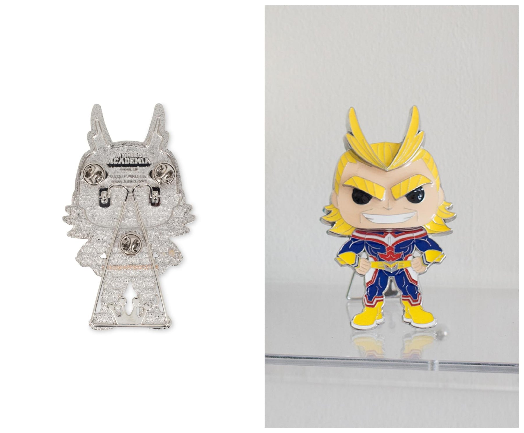 My Hero Academia 3-Inch Funko POP Pin | All Might