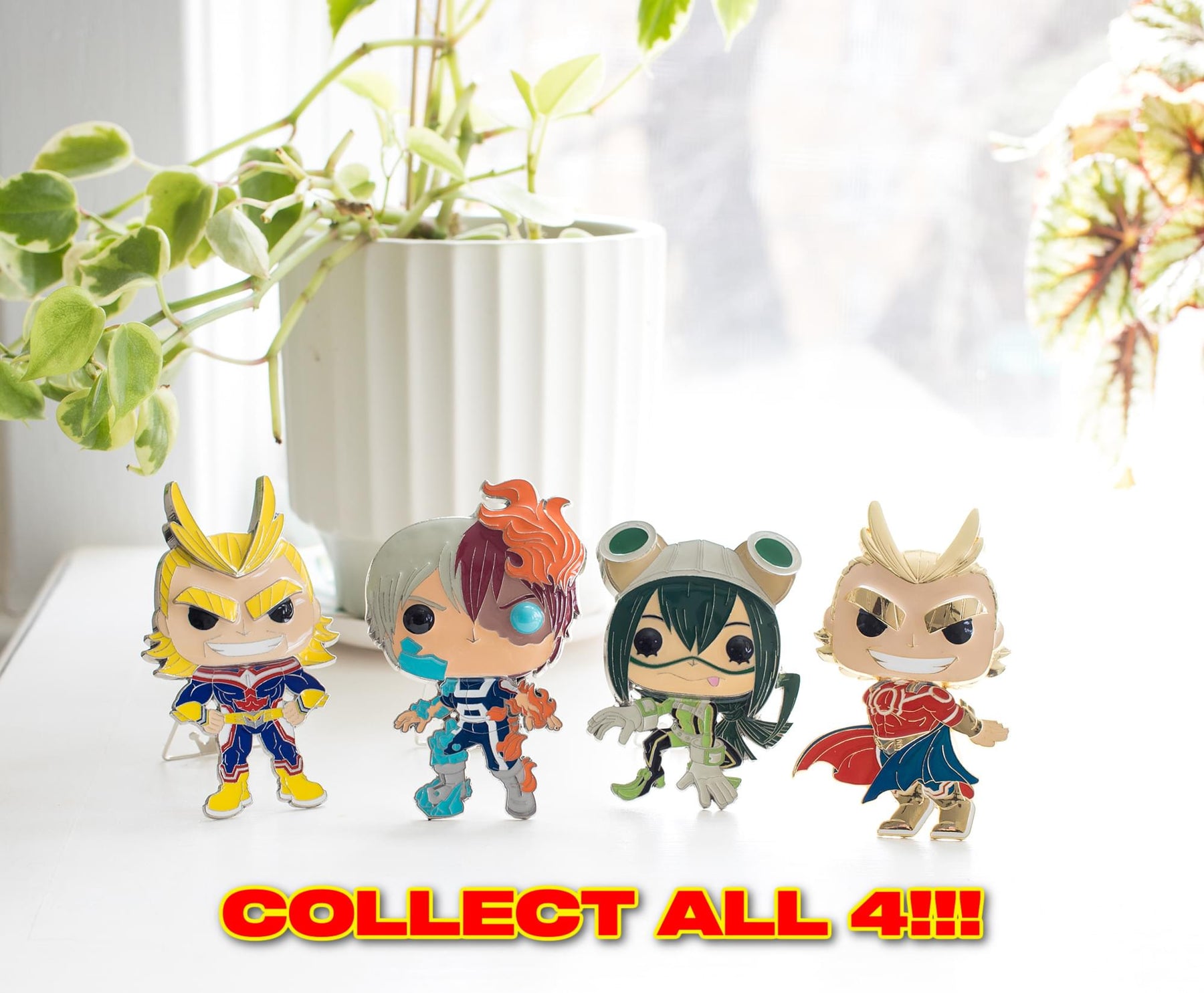 My Hero Academia 3-Inch Funko POP Pin | All Might