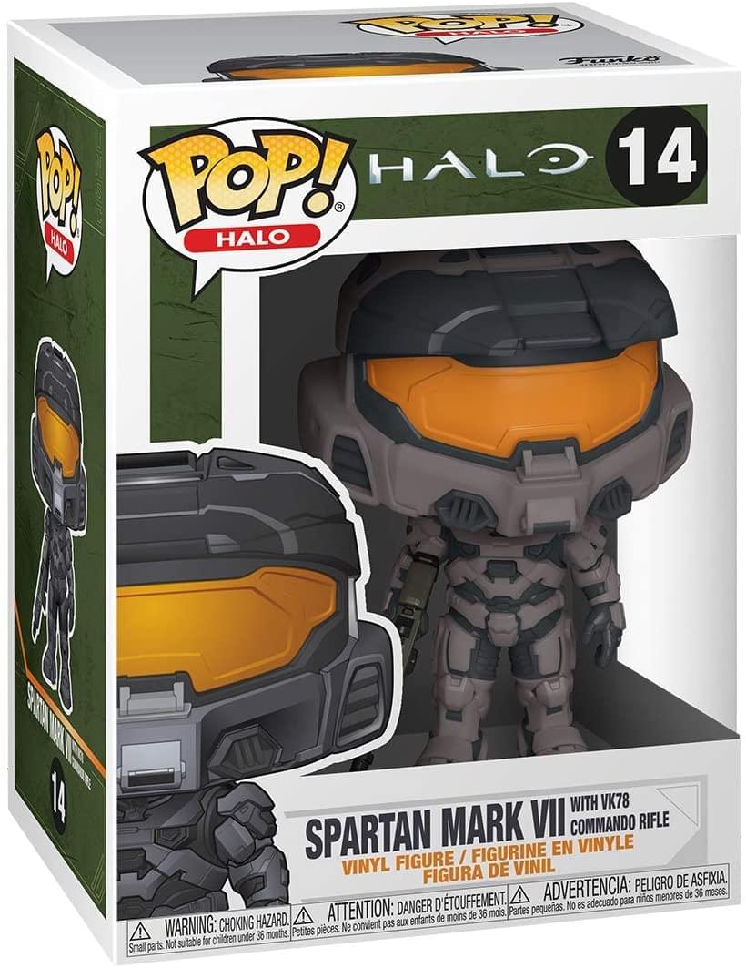 HALO Infinite Funko POP Vinyl Figure | Spartan Mark VII Black