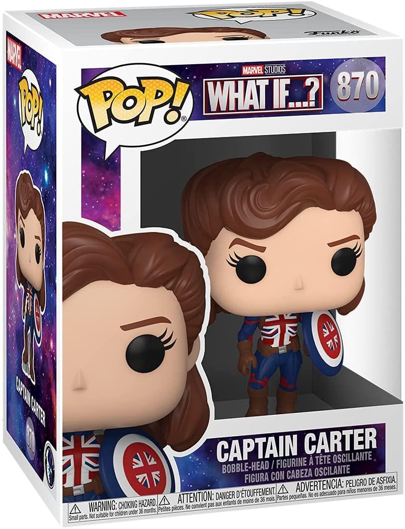 Marvel What If? Funko POP Vinyl Figure | Captain Carter